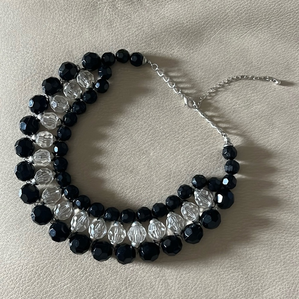 Simply Vera Wang Beaded choker necklace